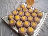 Petit gateaux noisette glacage orange