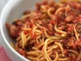 Linguine (ou spaghettis) au thon