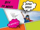 Box de Charlie Jasmin du mois de mars - Super Héros et Héroine