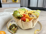 Crispy Salad Chicken Burritos Recette EasyFry
