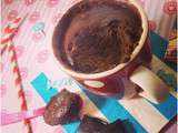 Mug Cake fondant au chocolat carambar