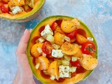 Salade Melon Feta Tomates Cerises
