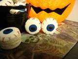 Macarons  yeux d'Halloween 