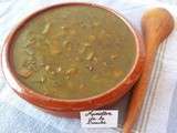 Soupe de lentilles et petits légumes aux épices (d’après la chorba aâdess, Algérie)