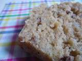 Cake banane, sirop d’érable et noix de pécan