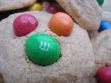Cookies aux m&m’s