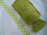 Financier au thé vert matcha
