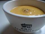 Soupe patate douce, lait de coco et curry