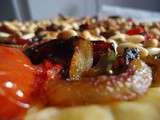 Tarte poivrons et pignons de pin