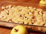 Crumble aux pommes – recette dessert facile