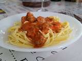 Spaghetti bolognaise viande