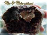 Muffin chocolaté et son coeur de Daim's
