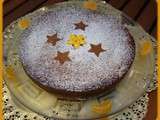 Gâteau à la farine de châtaigne et clémentines