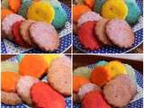 Biscuits a l’emporte pièce colorés (Biscuits de toutes les couleurs)