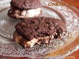 Cookies au chocolat glaces
