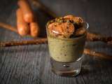 Lentilles – saucisse en verrine