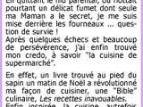 Miss Supermarket a une brioche dans le four
