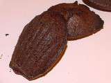 Madeleines chocolat/cardamome