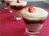 Base des verrines et verrines mascarpone fraise
