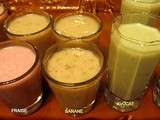 Jus de fruits au lait (style Danao)