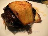 Paupiettes d'aubergines (viande-fromage)