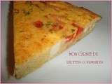 Quiche sans pate version legumes du soleil