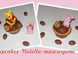 Cupcakes Nutella-mascarpone