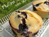 Muffins aux Myrtilles_sans gluten