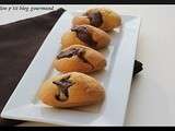 Madeleines au coeur de Nutella