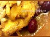 Poulet Mqalli au citron confit