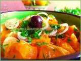 Salade d’orange aux oignons