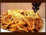 Spaghettis aux crevettes