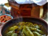 Tajine de courgettes au thym