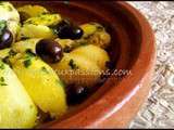 Tajine de pomme de terre aux olives
