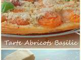 Tarte Fine aux Abricots, Amandes et Basilic