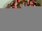 Chocolate-Strawberry Cake - Happy Birthday Sabrina