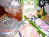 Pommes de terre poulet chawarma