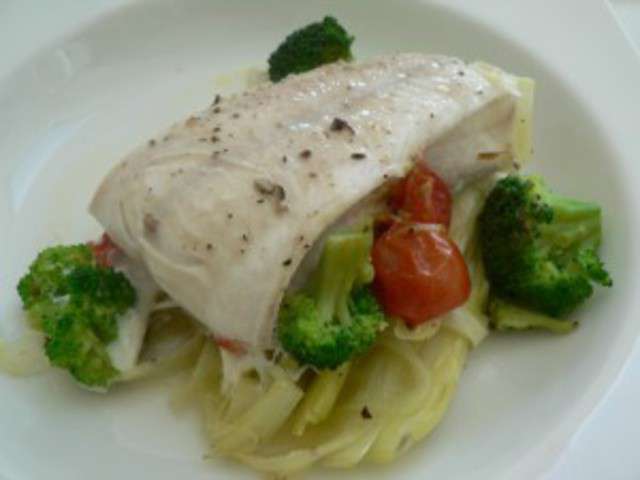 Recette De Loup De Mer En Papillote Au Four