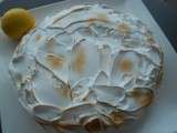 Gâteau meringué au lemon curd