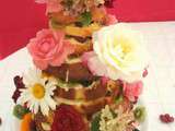 Birthday cake lemon curd and fruits (Frances Quinn's inspiration) - Gâteau d'anniversaire aux fruits et lemon curd