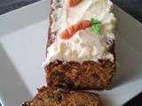 Carrot cake (cake sucré à la carotte)