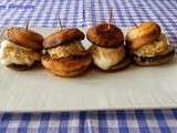 Champignons farcis façon burgers (Mushrooms stuffed burger so)