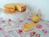 Cheesecake au lemon curd (Lemon curd cheesecake)