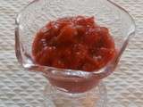 Compote fraises rhubarbe (Strawberry rhubarb compote)