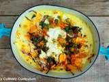 Dos de cabillaud, carottes, radis, curry et lait de coco (Back of cod, carrots, radishes, curry and coconut milk)