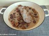 Filet mignon de porc aux marrons (Pork tenderloin with chestnuts)
