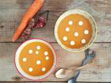 Soupe veloutée topinambours et carottes au Cook Expert (ou pas) (Velvety soup Jerusalem artichokes and carrots)