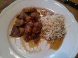 Poulet mariné cannelle et sauce soja