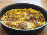 Omelette à la ratatouille recette anti-gaspi