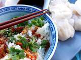 Salade de riz thai aux saveurs asiatiques